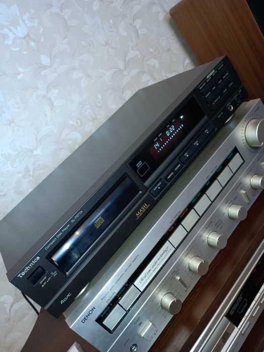 CD проигрыватель ONKYO DX-6930, Technics SL-P277A, пульт Denon