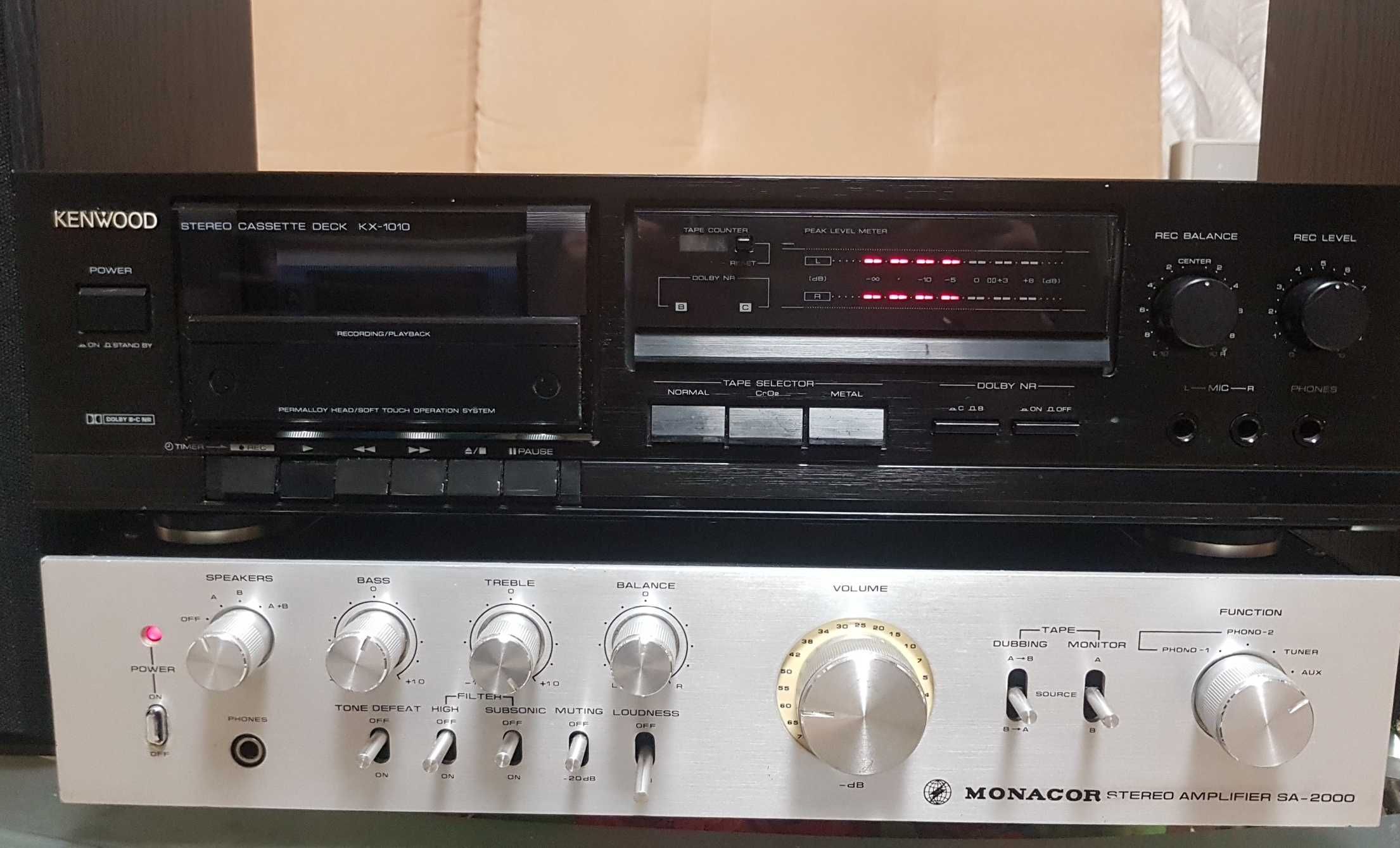 Кассетная дека Kenwood KX-1010 made in Japan