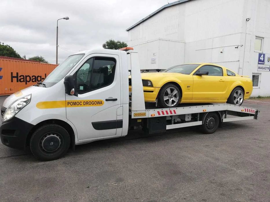 Laweta Pomoc Drogowa Transport Przewóz Holowanie Autoholowanie