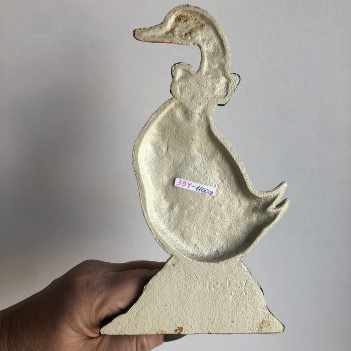 Фіксатор для дверей чугун вінтаж качка