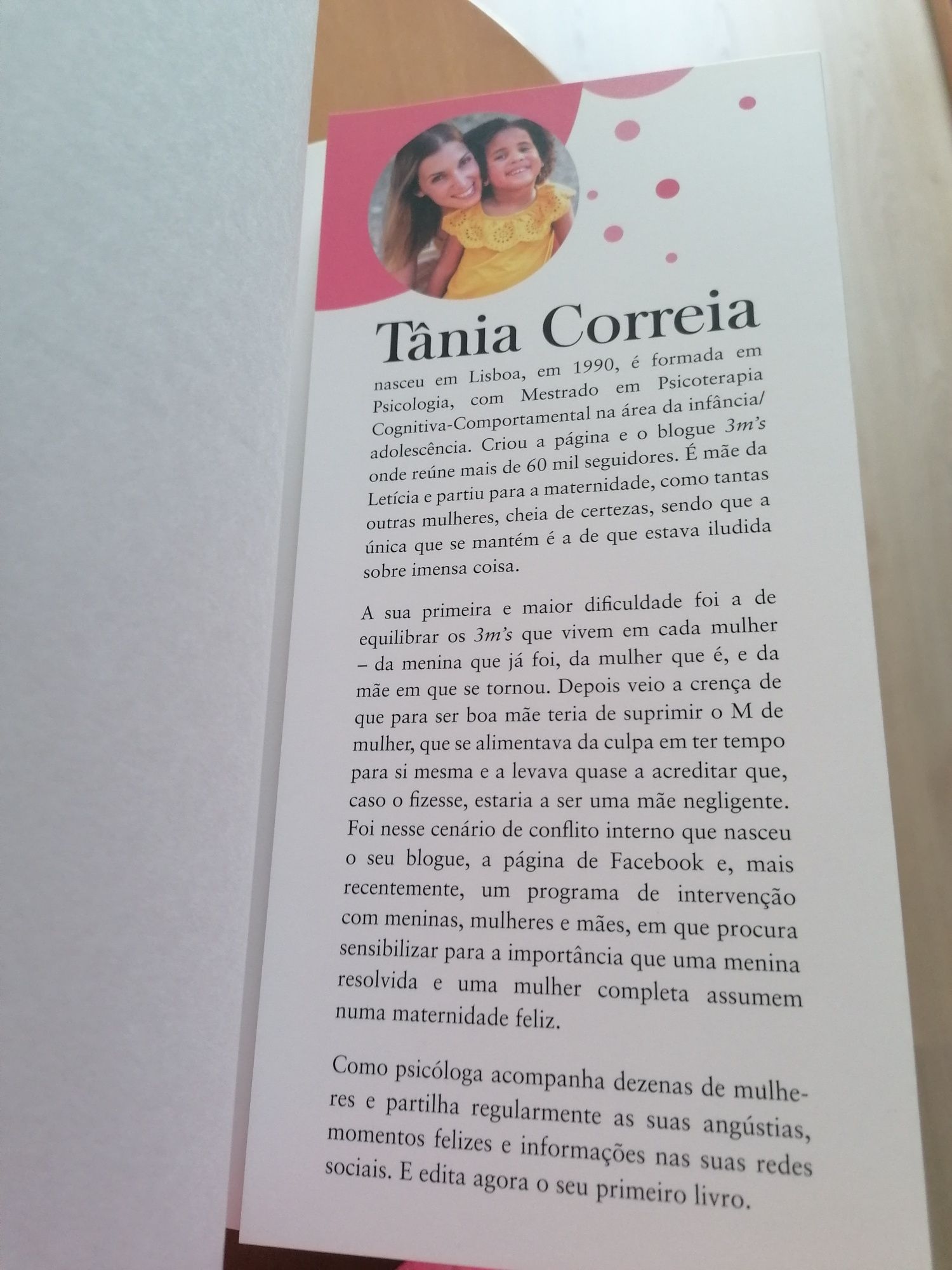 Livro "Menina Mulher Mãe" - por estrear