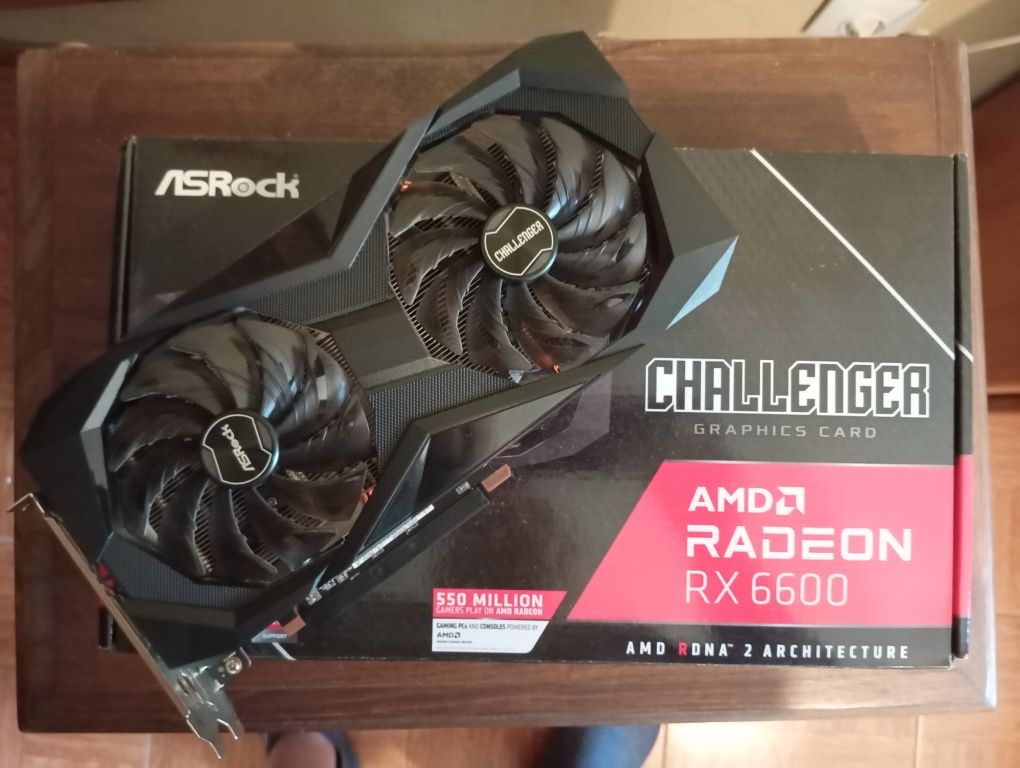 ASRock Challenger Radeon RX 6600 8GB GDDR6
