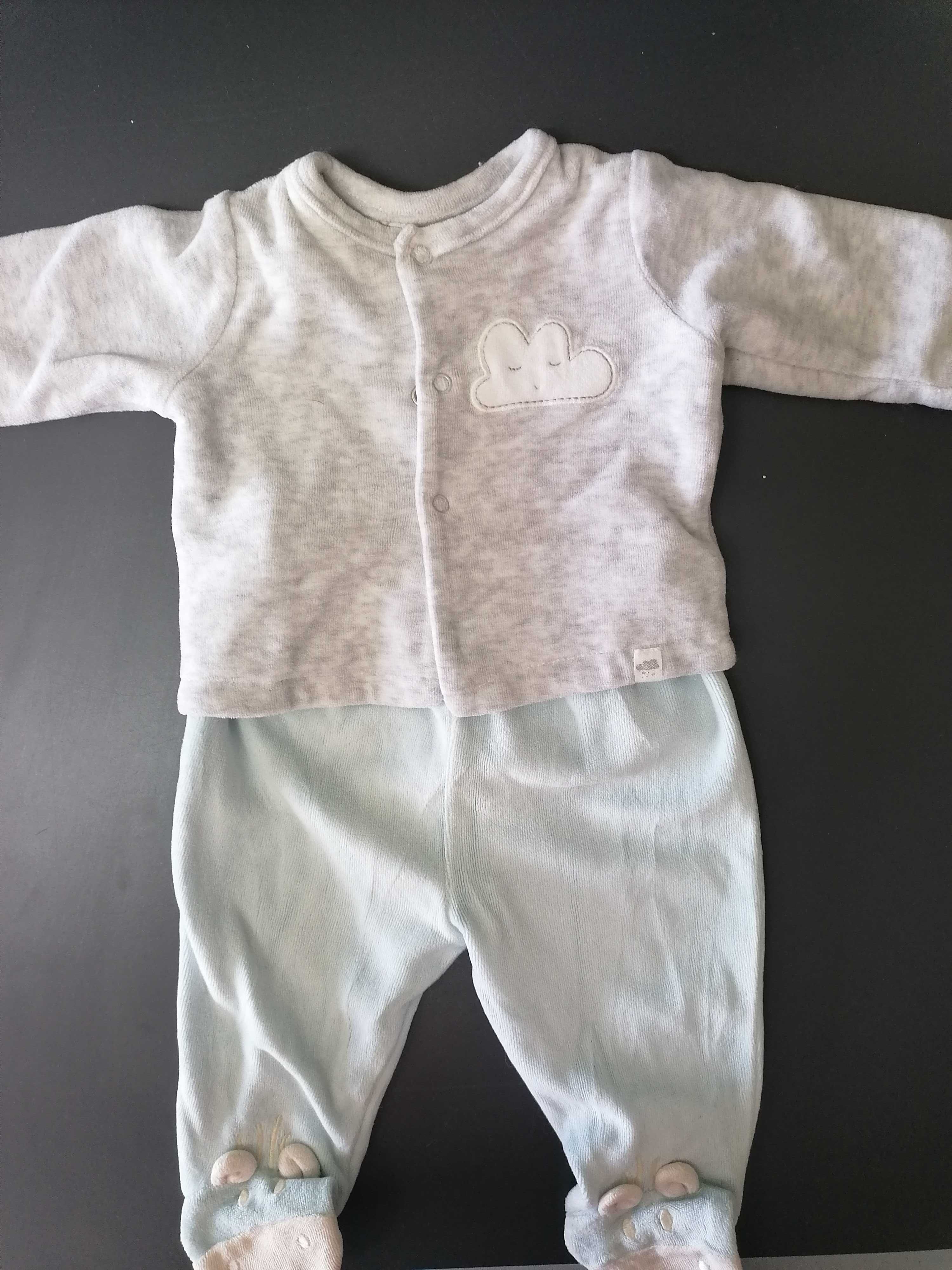 Babygrow de inverno para menino 0-6m