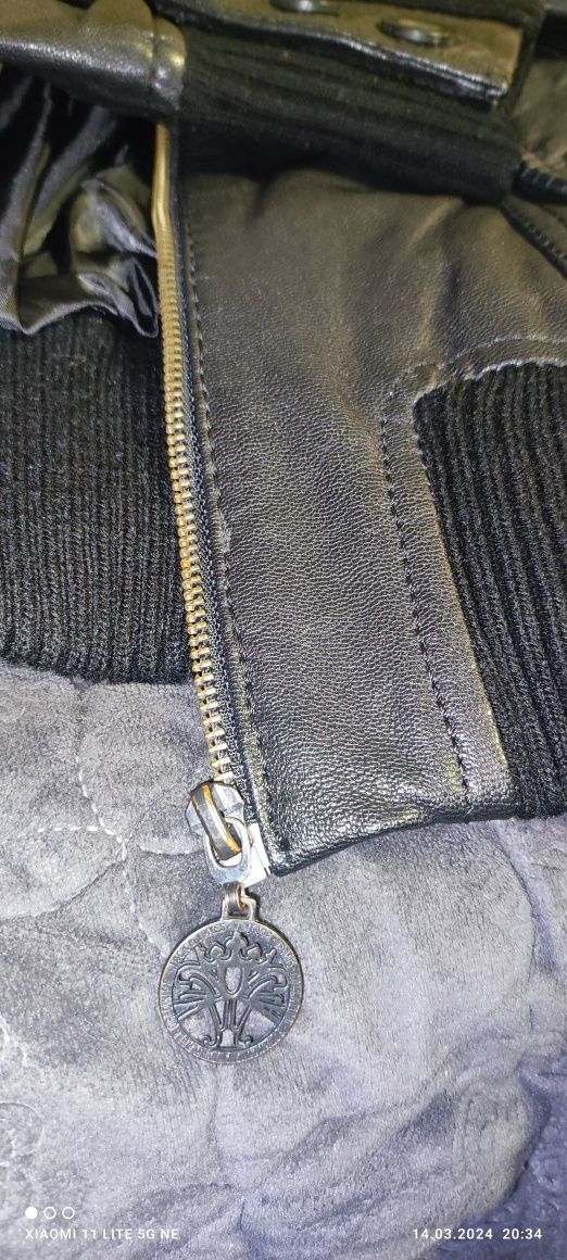 Jack&Jones River Island шкіряна куртка
