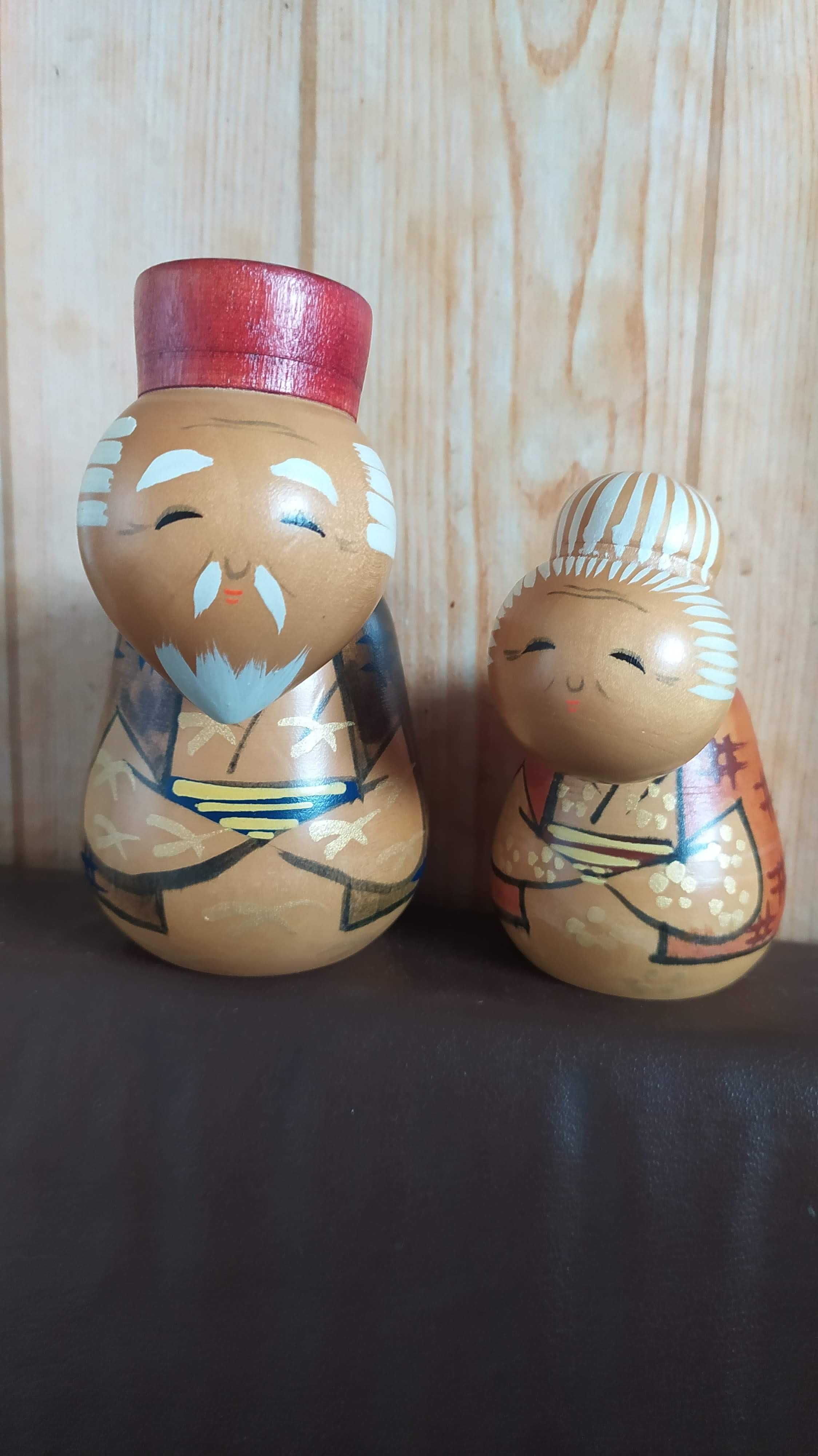 Дерев'яні японські фігурки Кокеши Kokeshi