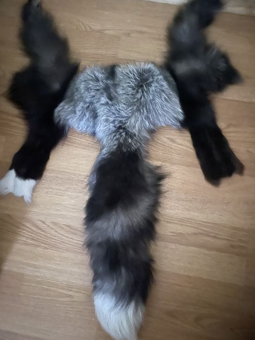 продам шкурку песца, цена 280 грн длина хвоста со спинкой 65 си