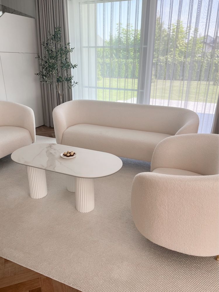 Dywan bialy 250 x 350 cm