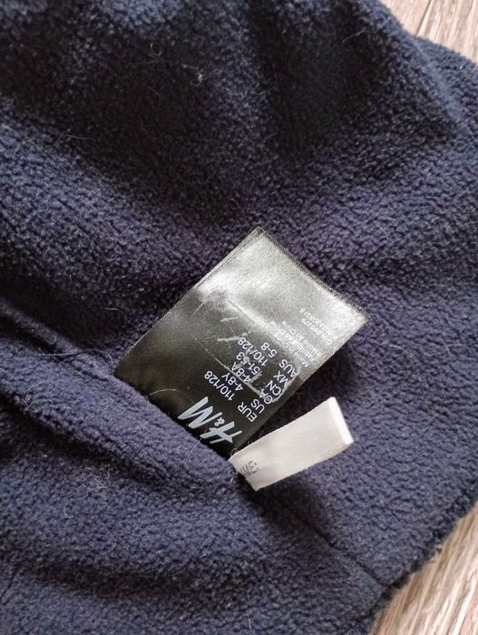 Wełniana czapka dziecięca ocieplana unisex 4/8lat H&M