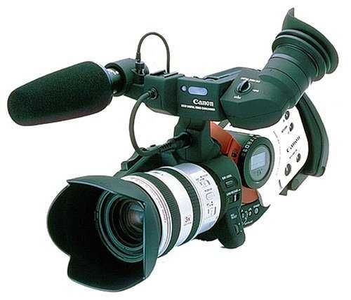 Kamera cyfrowa Canon XL-1 z dodatkowym osprzętem.Używana -sprawna