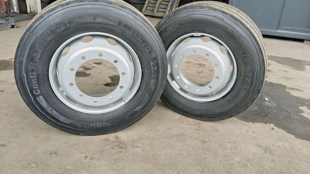 Koła ciężarowe przednie opony 315/70r22.5 NOWE