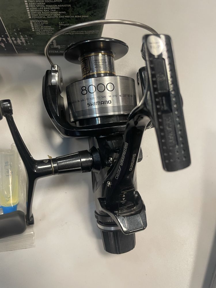 Kołowrotek shimano baitrunner AERO GTE 8000C fabrycznie nowy rarytas