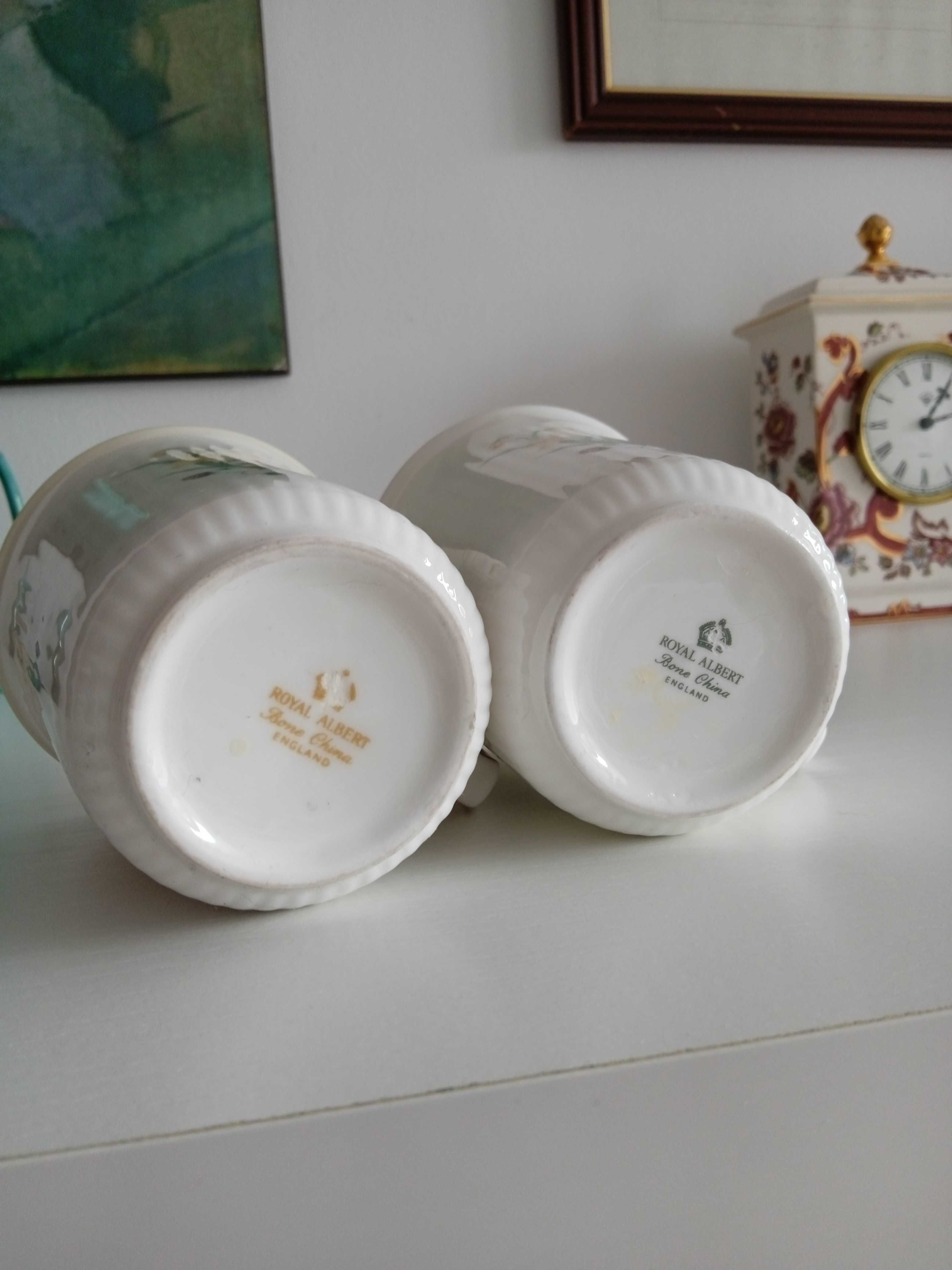 2 kubki porcelanowe Royal Albert książę William Harry urodziny kubek