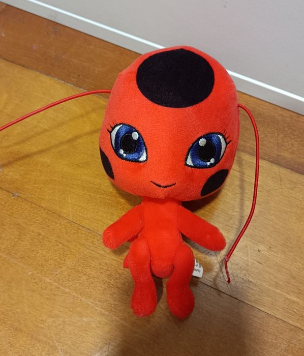 Lote de 2 peluches Ladybug