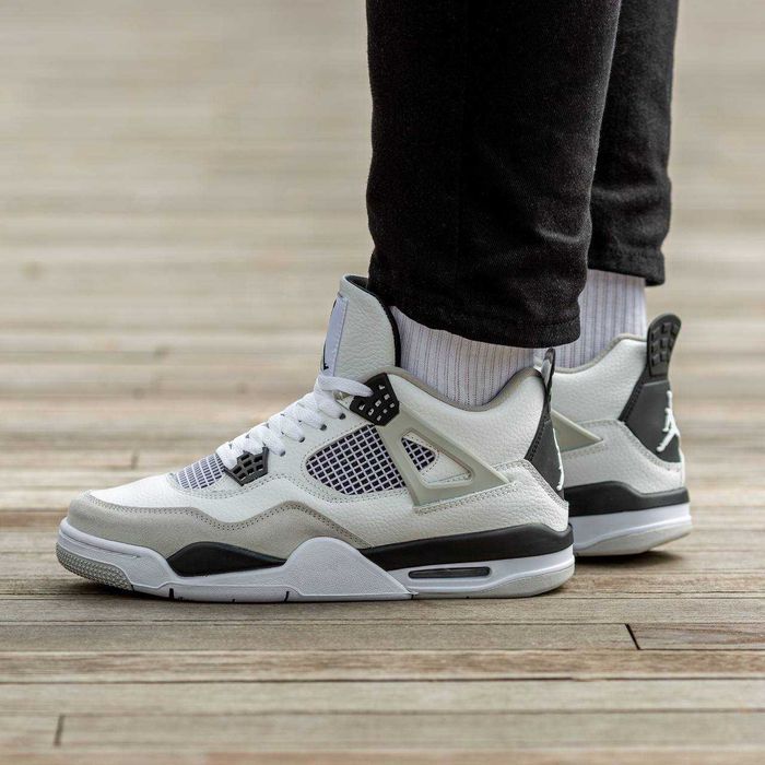 Кросівки Air Jordan Retro 4 Military 36-45 (Оплата при отриманні)