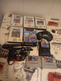 Jogos mega drive super Nintendo light phaser etc...