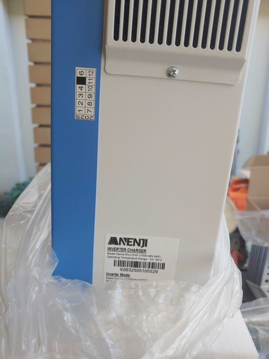 Гібридний сонячний інвертор Anenji 11KW 48V WIFI 160А