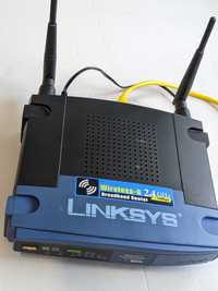 Router Linksys - Cisco / WRT54G v7 / sprawny / komplet / LAN