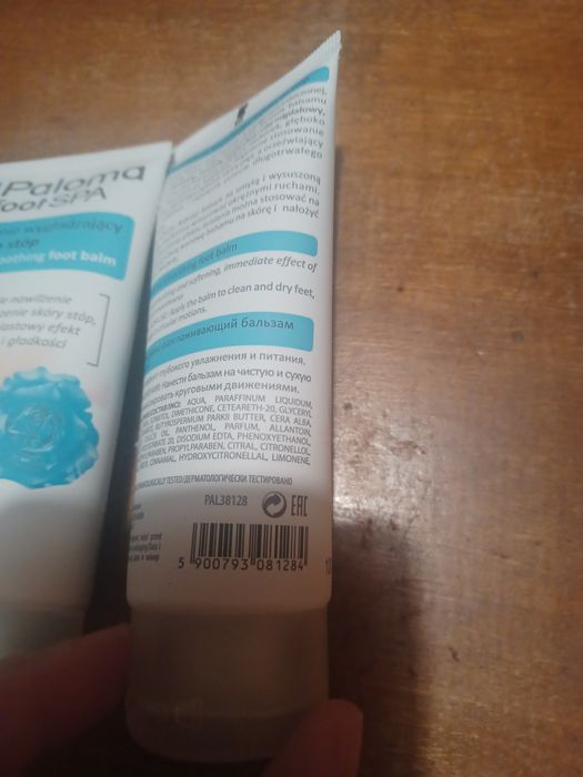 Paloma balsam do stóp. Footspa nowy