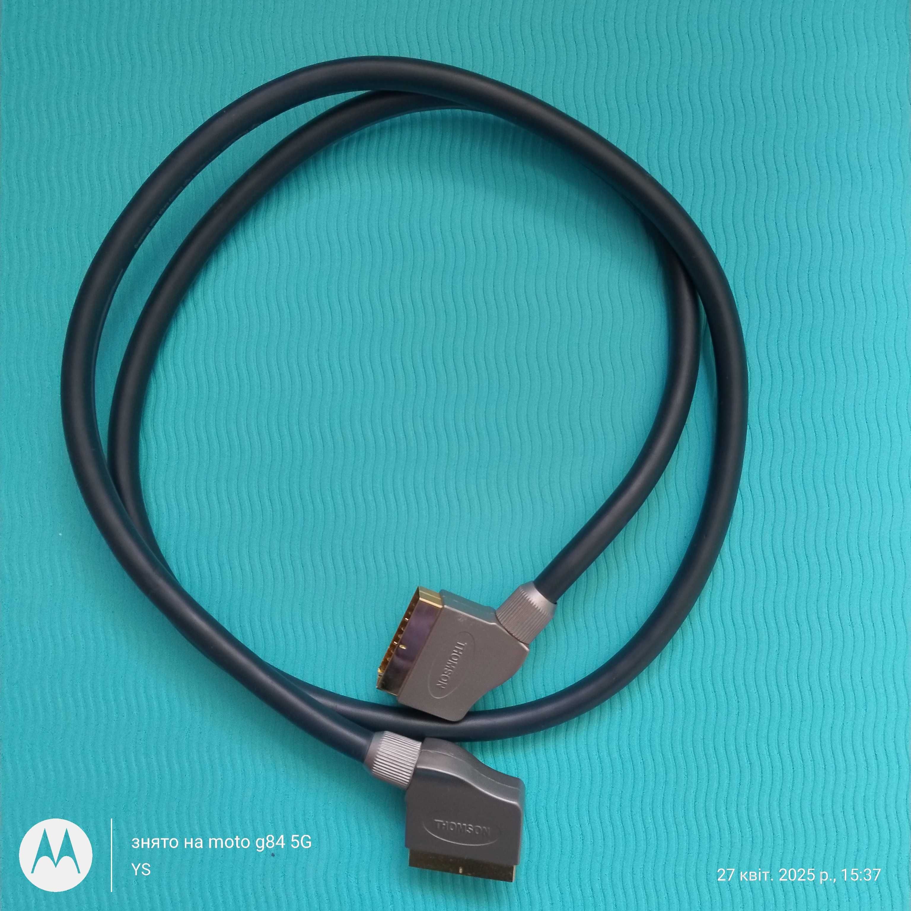 Кабель Thomson SCART-SCART 1,5м Gold