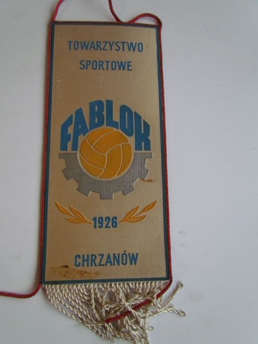 Proporczyk Fablok Chrzanów 1926 Klub Piłkarski Towarzystwo Sportowe