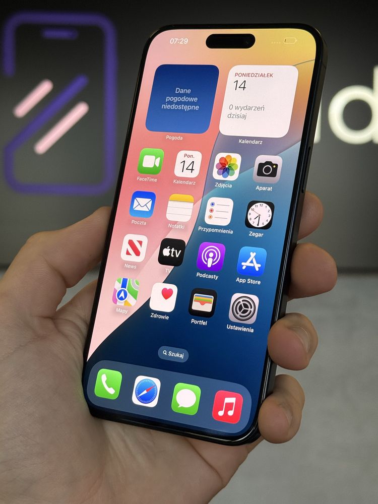 RATY 0% iPhone 15 Pro Max 256GB BATERIA 92% GWARANCJA 12 miesięcy!!!