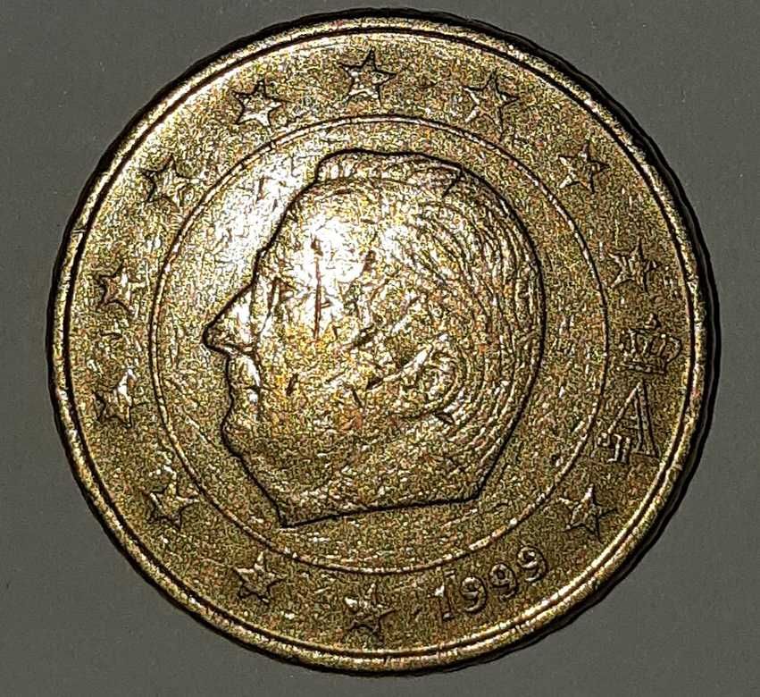 50 euro cent 1999 Belgia moneta kolekcjonerska