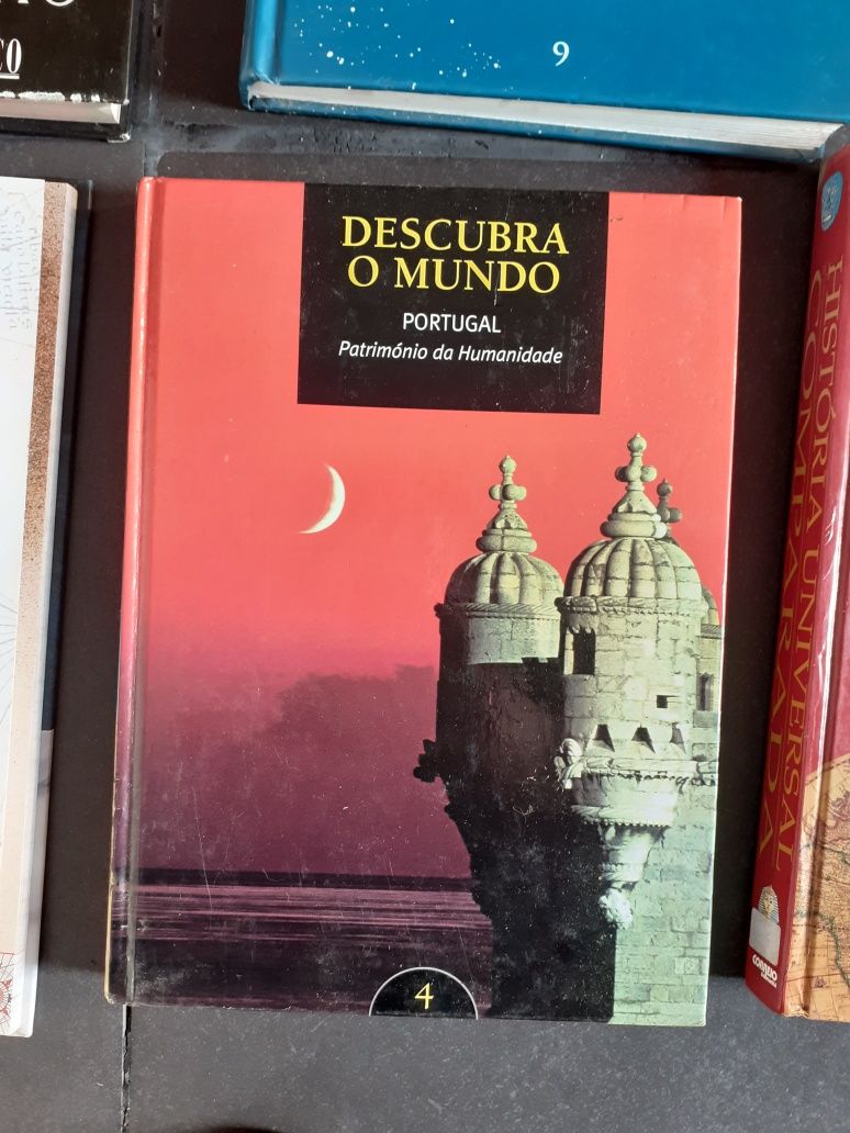 Livros História portugal, futebol e outros: conj 8