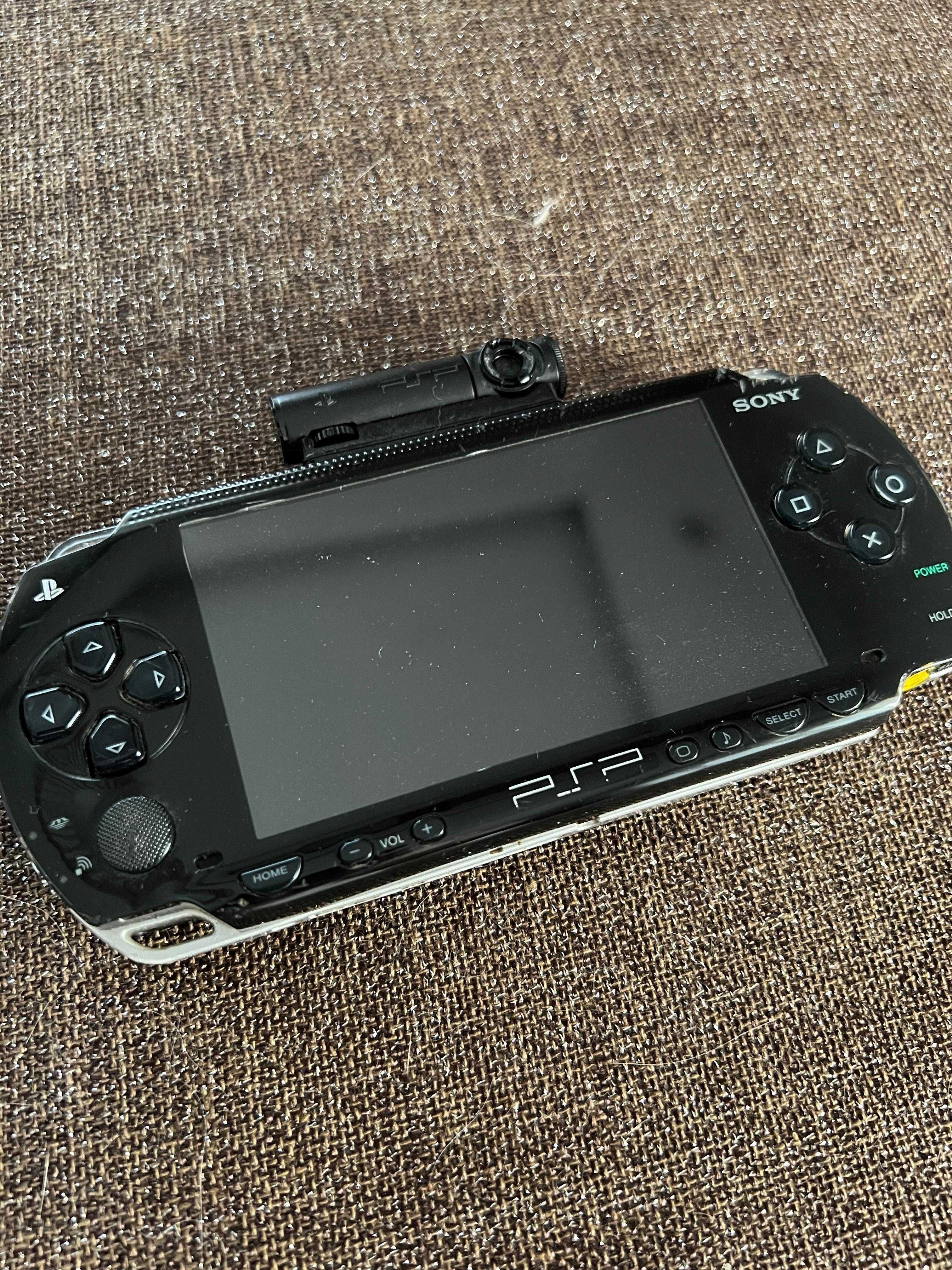 PSP com Carregador Original e Câmara PSP Eye