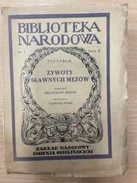 Plutarch Żywoty sławnych mężów nr 3 seria Ii