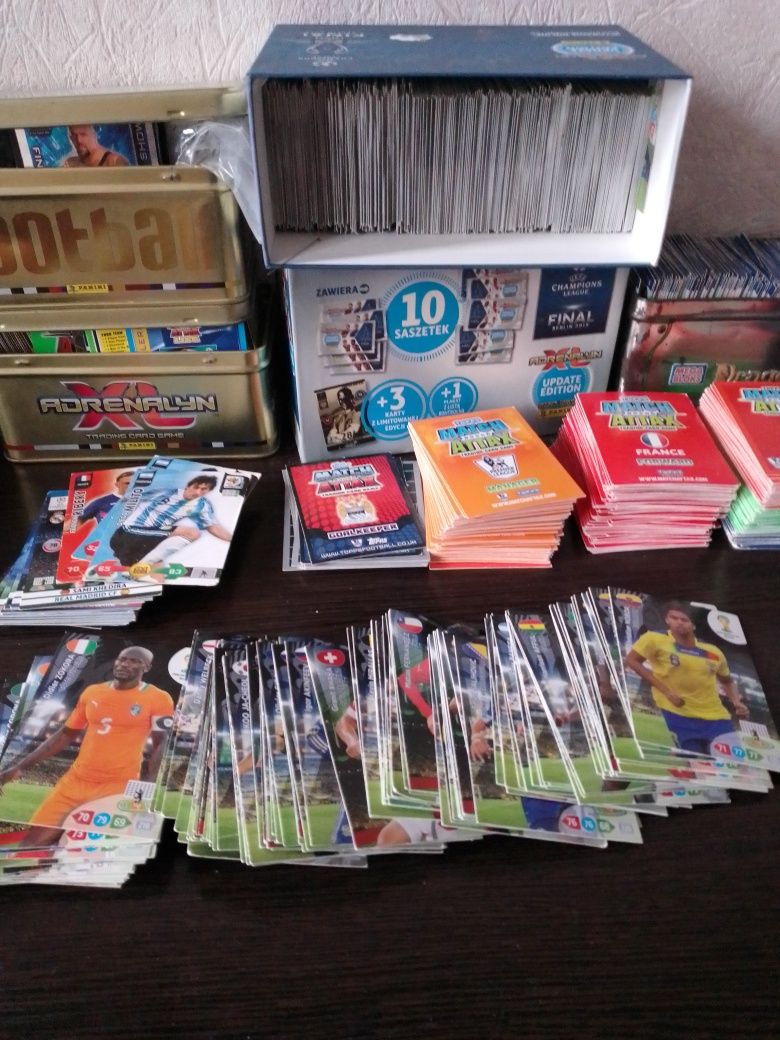 Карточки Match Attax Panini футбол.