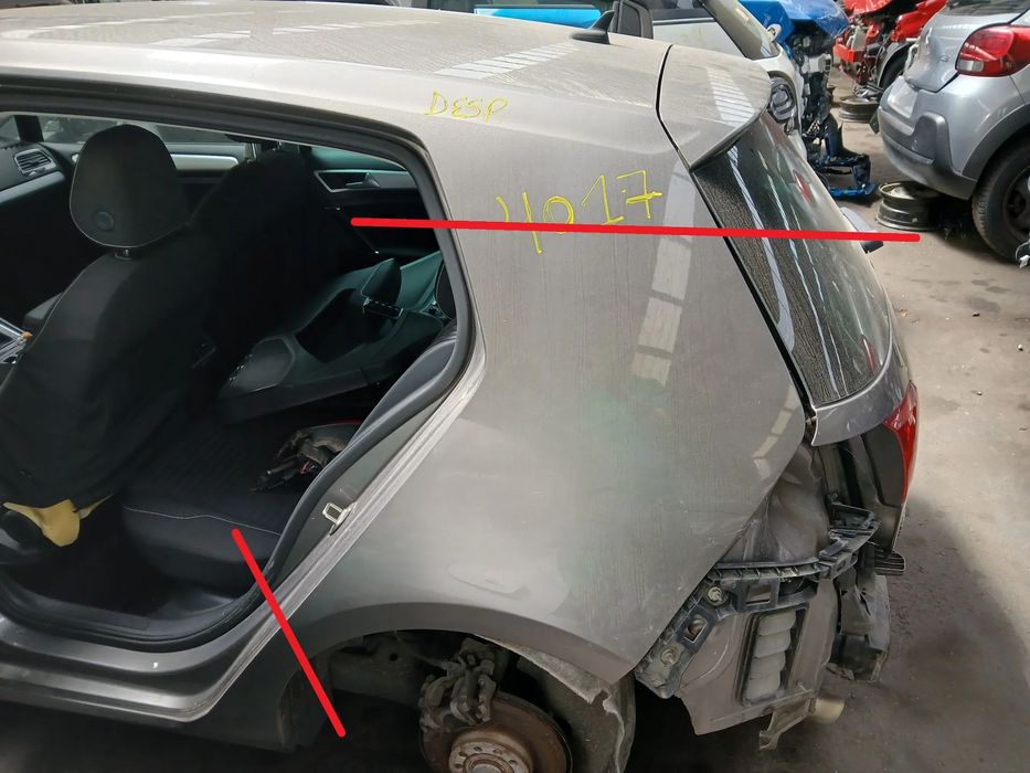 Painel trás esquerdo VOLKSWAGEN Golf VII (5G1, BQ1, BE1, BE2)