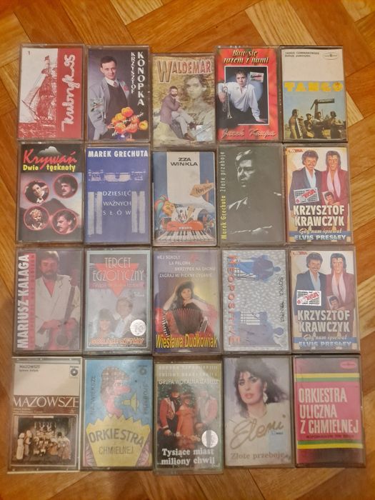 Kaseta magnetofonowe - muzyka Polska