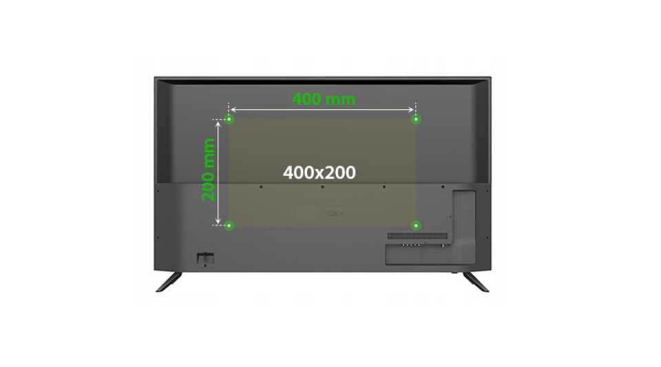 Nowoczesny UCHWYT DO TELEWIZORA Wieszak TV Obrotowy 32-60" - WYPRZEDAŻ