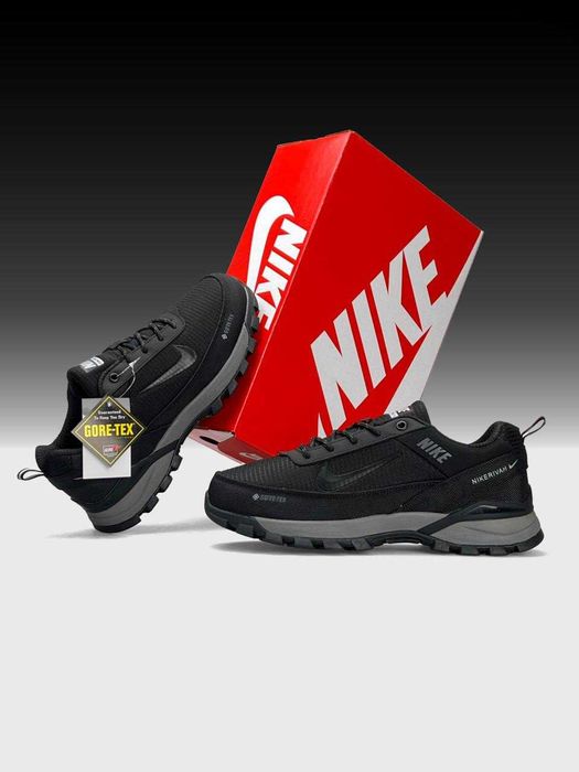 АКЦІЯ! Кросівки Nike Rivah GTX Black Grey  41 - 46  Gore-Tex