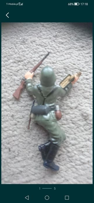 Figurka żołnierza niemieckiego