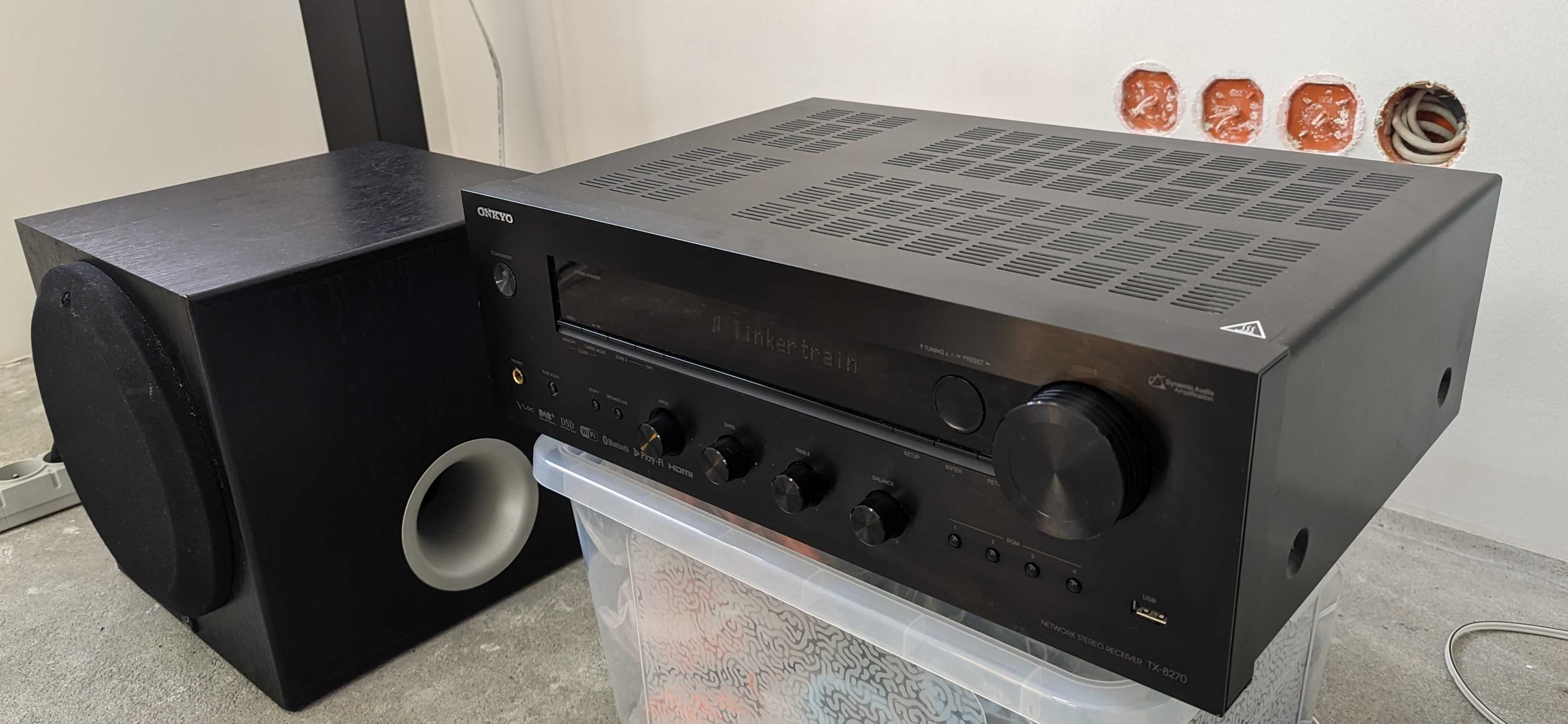 Zestaw stereo 2.1 - Onkyo TX-8270 + JBL ES20 + Yamaha YST-SW012