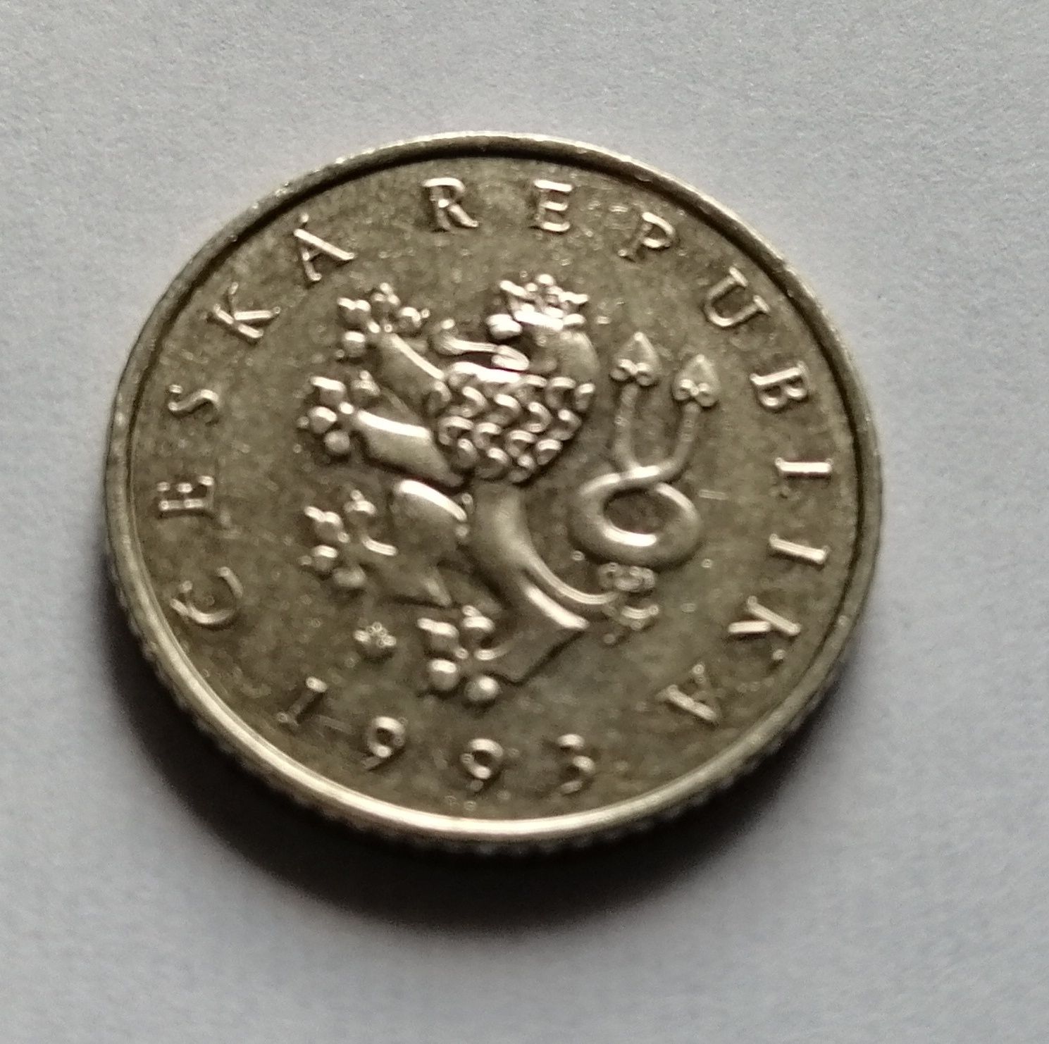 Moneta 1 korona czeska 1993