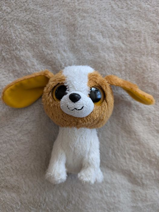 Pluszowa maskotka łaciaty pies piesek