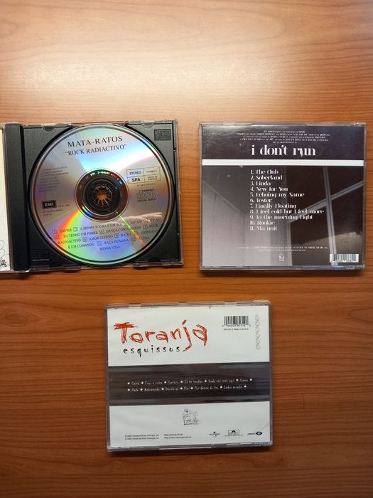 Lote cds música Portuguesa e Internacional
