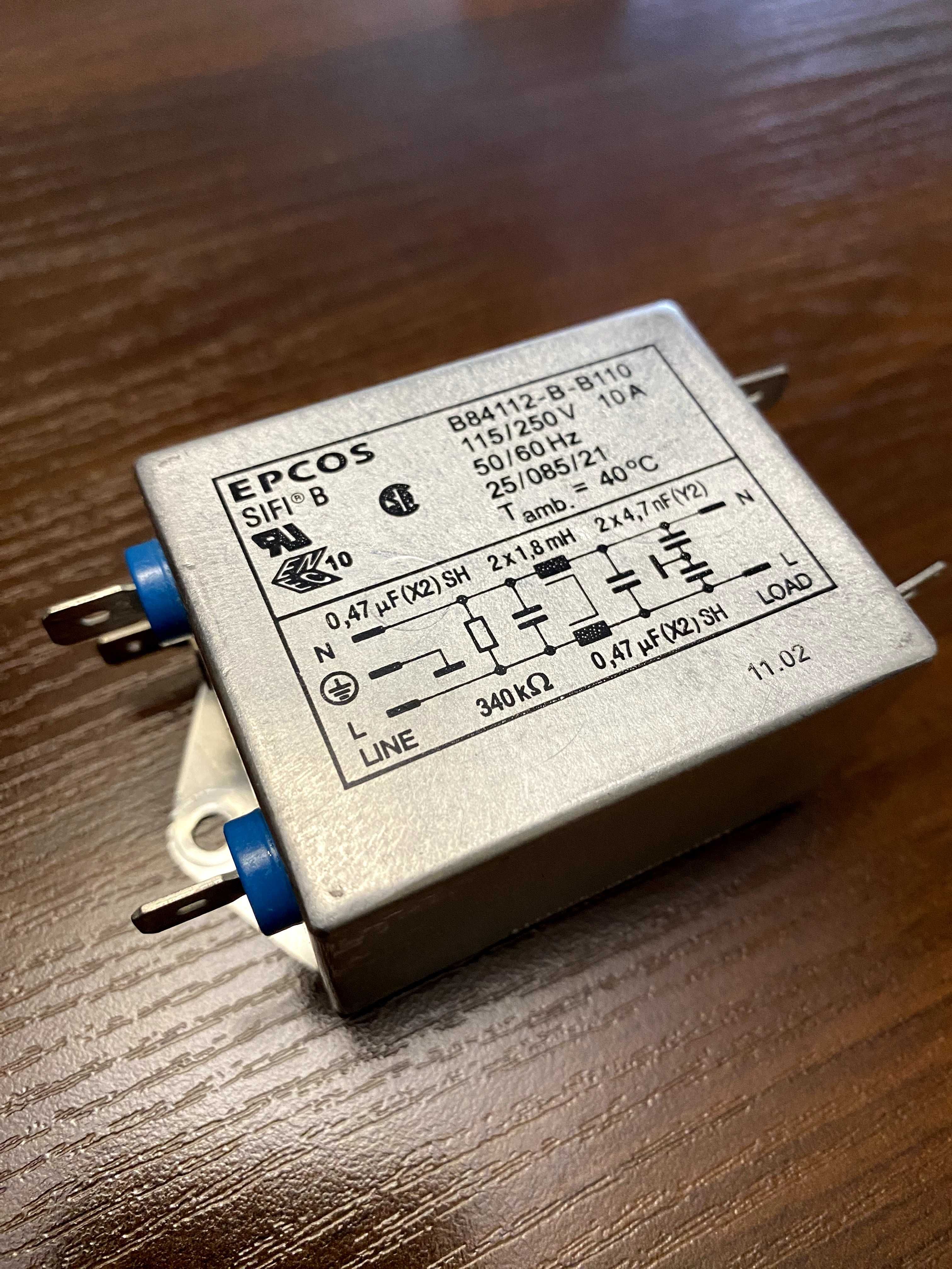 Фільтр мережевий 10A 250V Epcos