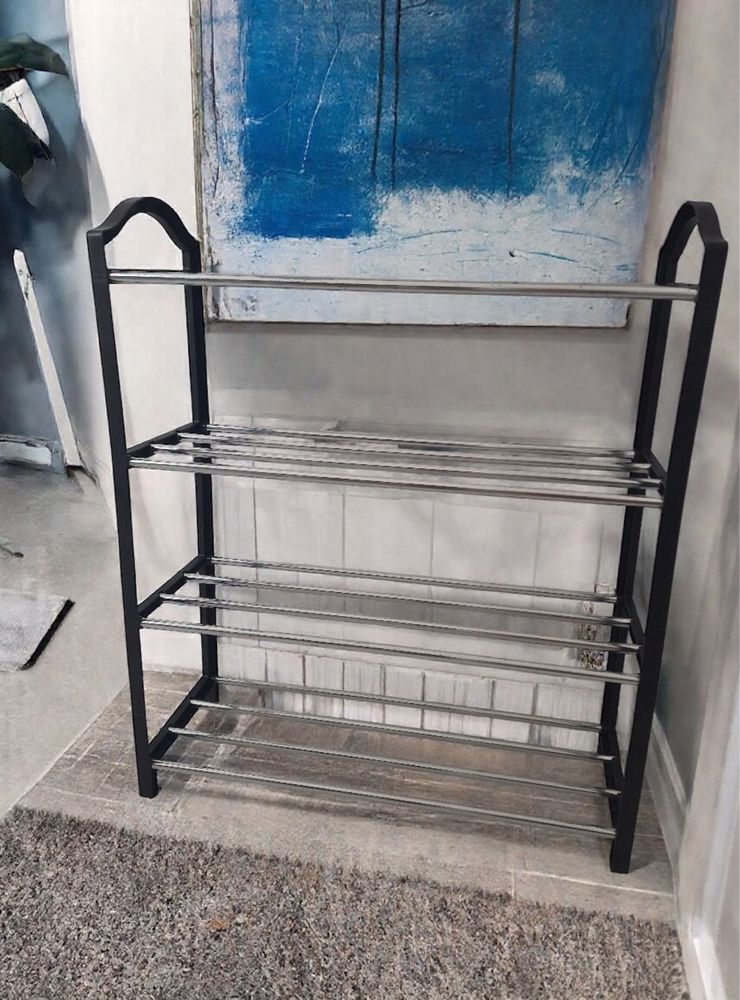 Szafka na buty regał na obuwie stojak solidny metalowy organizer