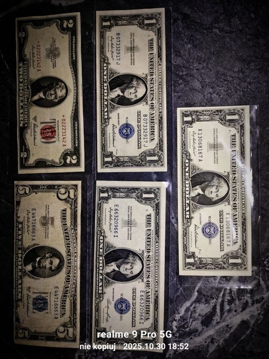 Rzadkie walory kolekcjonerskie z USA.