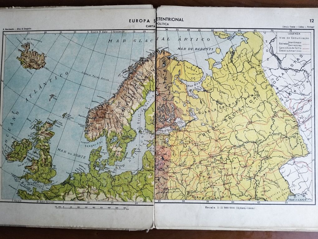 Atlas de Geografia - 1944
