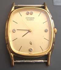 Relógio Citizen Quartz com brilhantes novo