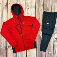 Чоловічий спортивний костюм Nike Dri-fit червоний весна-літо-осінь Най