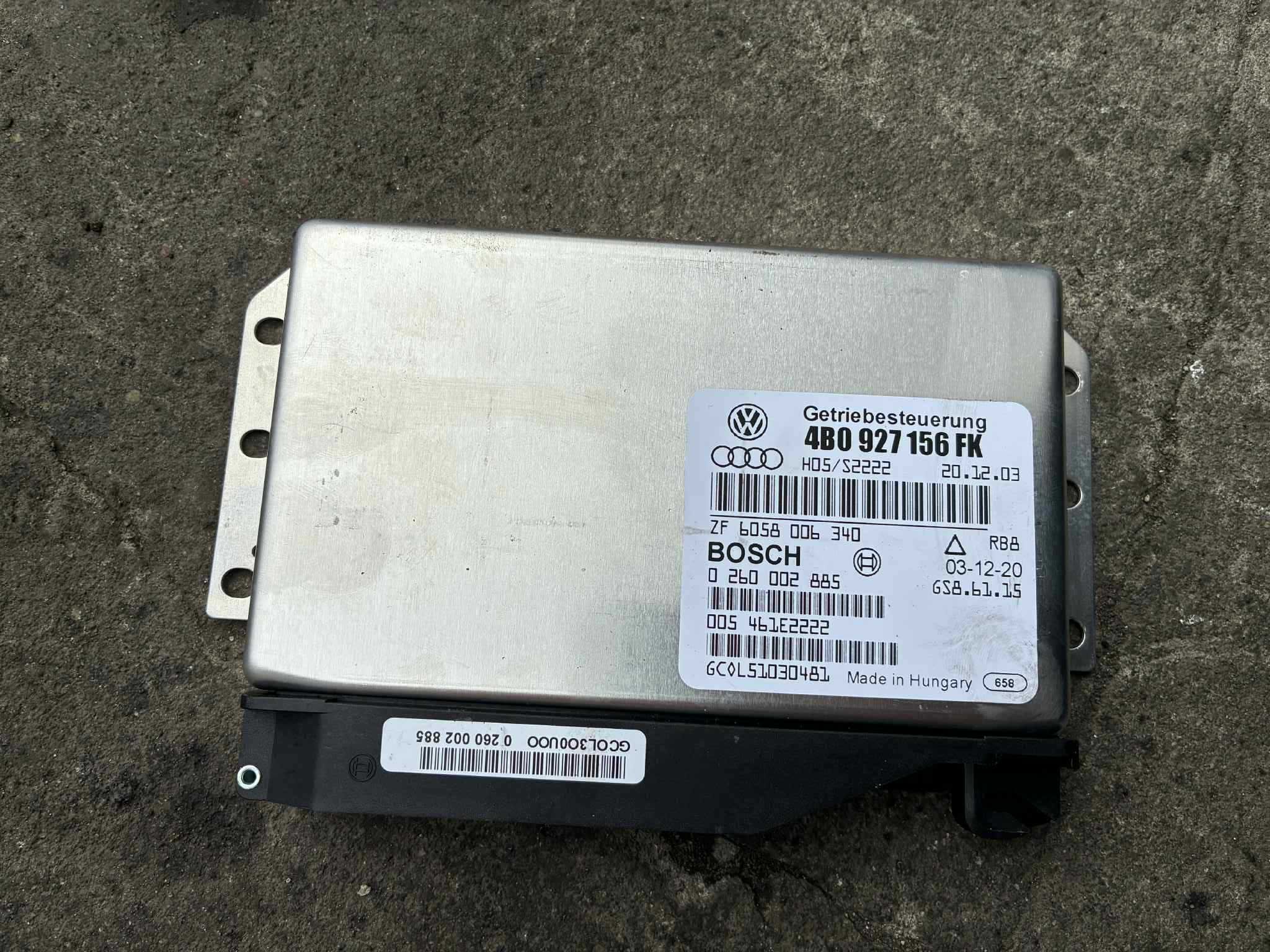 moduł sterownik skrzyni biegów audi a6 c5 2.5 TDI 156FK