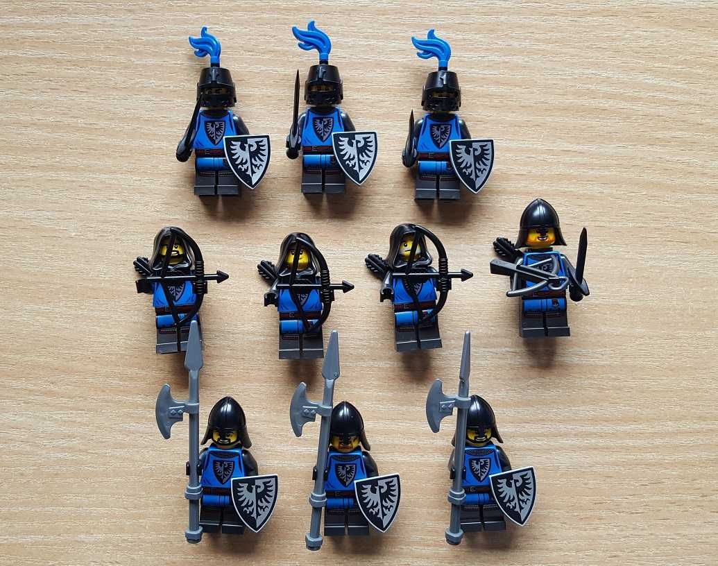 LEGO rycerze Black Falcon minifigurki castle, 10305, 31120, 21325 NOWE
