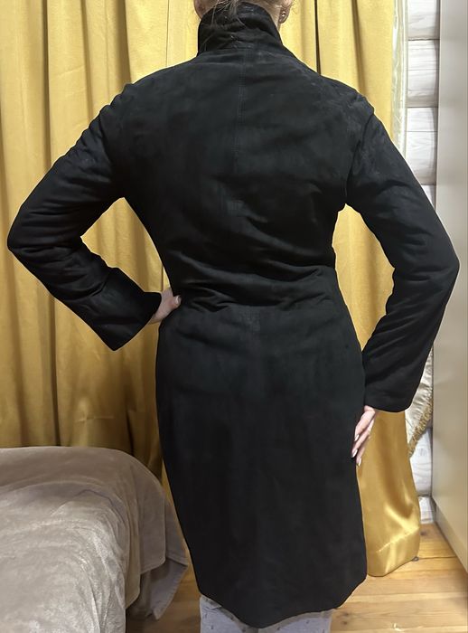 Пальто/плащ/сюртук женский натуральная замша S