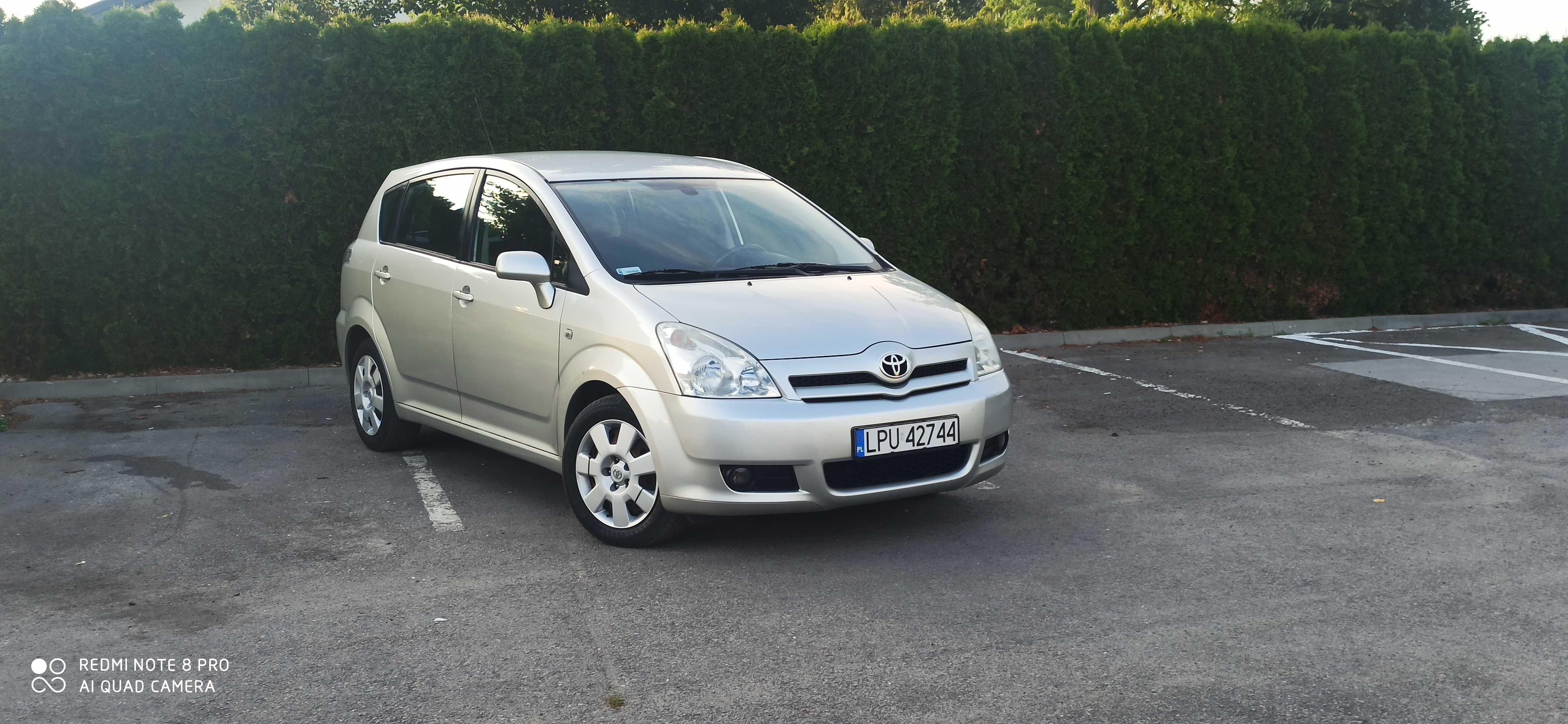Samochód Toyota Corolla Verso