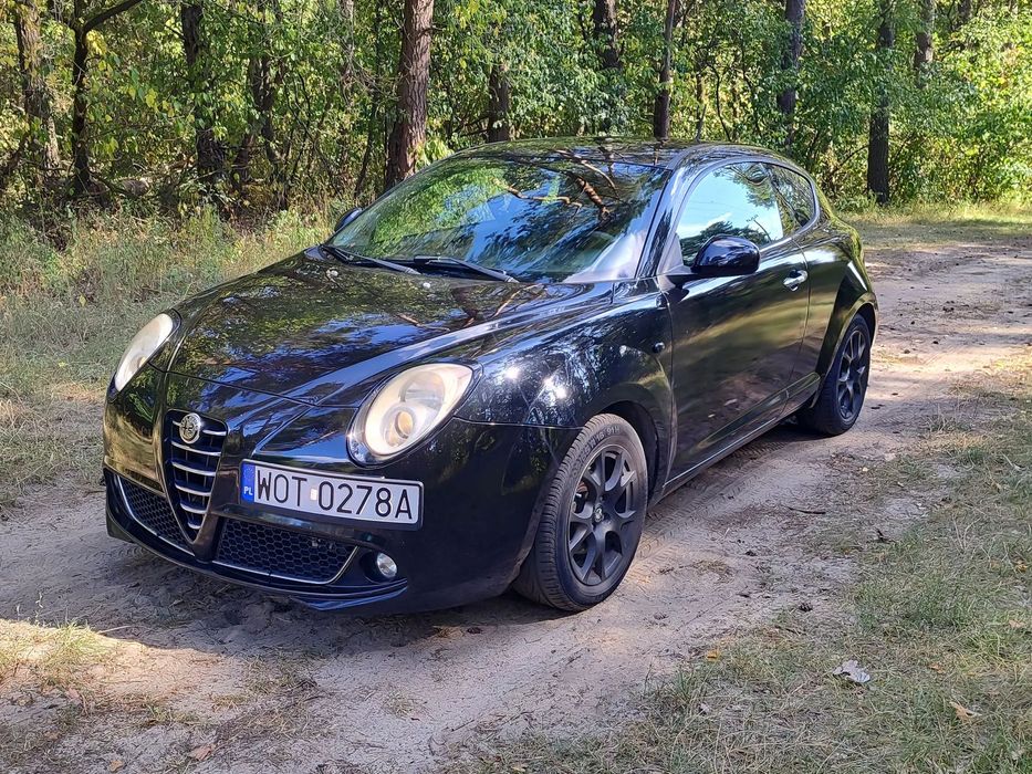 Alfa Romeo Mito dobry stan, kamera cofania, 2 komplety opon na alufelgach